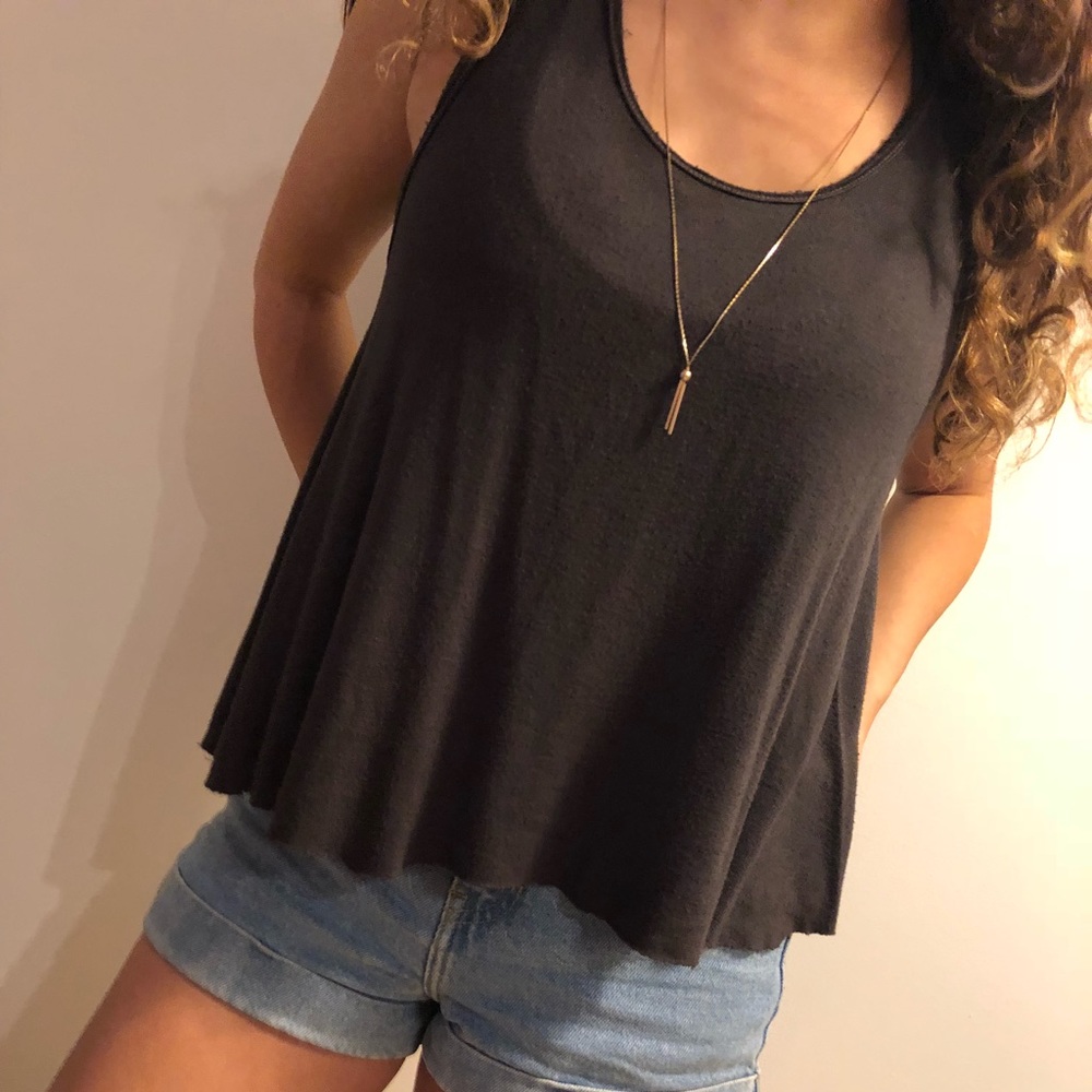 UO Taupe Tank Top